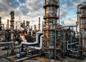 Refinarias podem capturar CO₂ diretamente de fornos e caldeiras antes que o gás alcance as chaminés