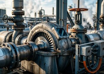 A pressão perdida dentro de tubulações pode movimentar pequenas turbinas e devolver eletricidade à própria instalação industrial