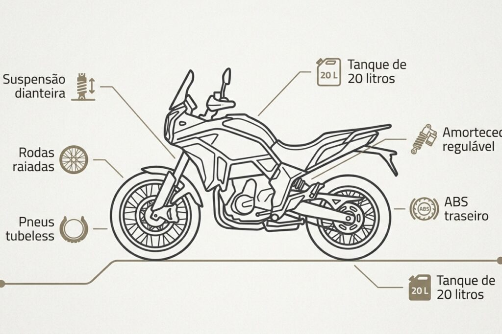 Ibex 700 chega ao Brasil por R$ 44.990 com motor de 693 cc