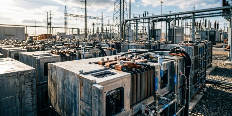 Uma bateria ferro-ar usa ferro, água e ar para guardar eletricidade por 100 horas e enfrentar dias com pouco sol e vento