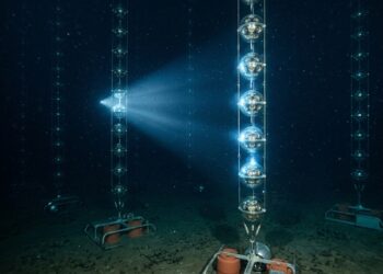 Um observatório no fundo do Mediterrâneo usa milhares de sensores para estudar neutrinos que atravessam o planeta