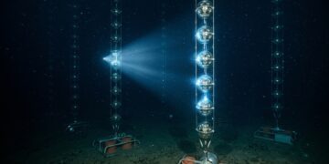Um observatório no fundo do Mediterrâneo usa milhares de sensores para estudar neutrinos que atravessam o planeta