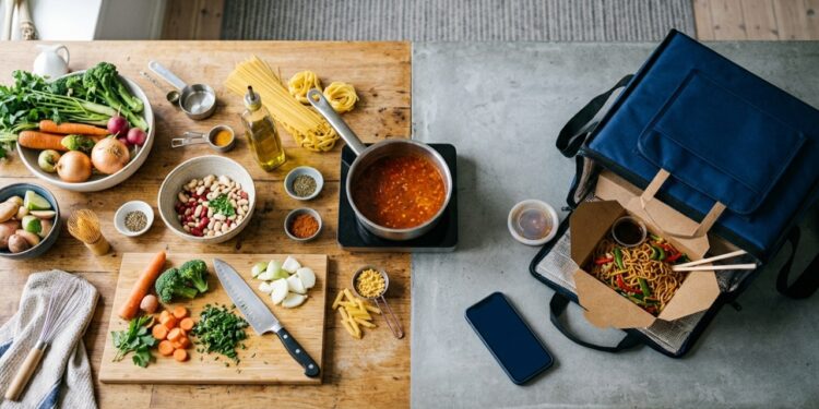 Custo mensal de alimentação muda conforme a rotina