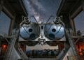 2 espelhos de 8,4 metros trabalham lado a lado no Arizona e transformam um telescópio em um gigantesco par de olhos