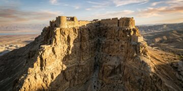 Construída sobre um planalto cercado por penhascos, a Fortaleza de Masada criou uma das posições defensivas mais difíceis de conquistar