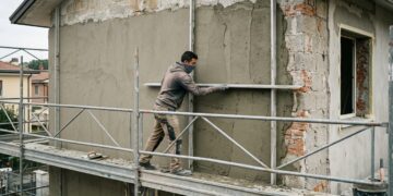 Quanto custa rebocar 120 m² de fachada em 2026