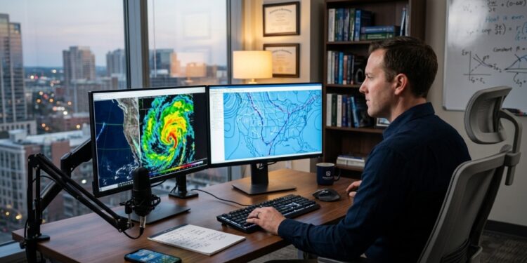 Meteorologista, o profissional que interpreta a atmosfera