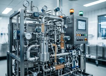 Um pequeno laboratório modular pode produzir determinados medicamentos perto de hospitais e reduzir a dependência de grandes fábricas