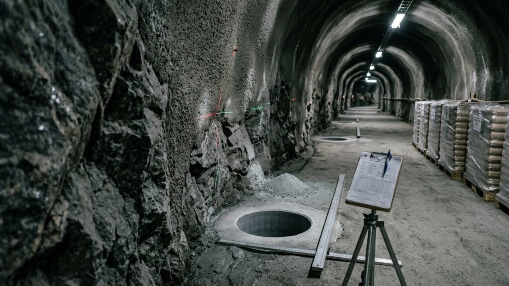 Como o ONKALO guarda combustível nuclear a 430 metros