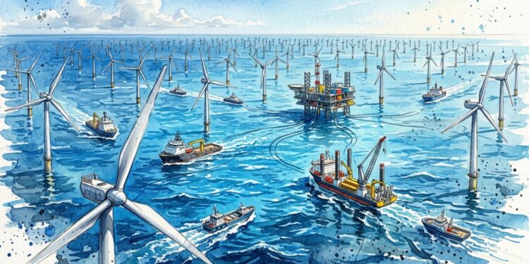 Energia eólica offshore exige muito mais que aerogeradores