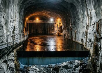Escavado dentro da rocha, um depósito na Suécia guarda combustível em cavernas gigantes sem precisar de enormes tanques na superfície