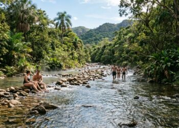 Água que brota a 37,5°C sem nenhum vulcão por perto: a cidade goiana que nasceu de um achado de bandeirante em 1722