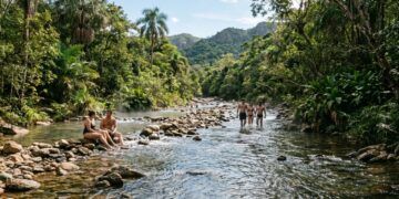Água que brota a 37,5°C sem nenhum vulcão por perto: a cidade goiana que nasceu de um achado de bandeirante em 1722