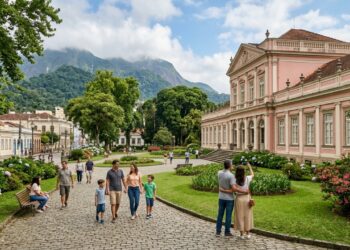 Planejada por um imperador em 1843: conheça a única cidade das Américas com a coroa de Dom Pedro II e a pioneira cervejaria