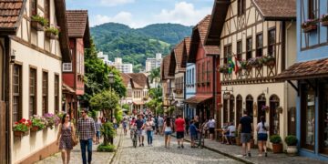 Colonização europeia do século XIX e grandes eventos festivos: este município catarinense atrai milhares de visitantes