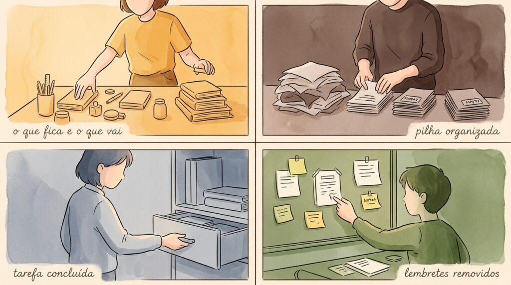 A psicologia explica por que algumas pessoas sentem vontade de reorganizar a casa quando a mente parece confusa