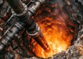 Engenheiros querem perfurar rochas acima de 400 °C para transformar a geotermia superquente em eletricidade disponível dia e noite