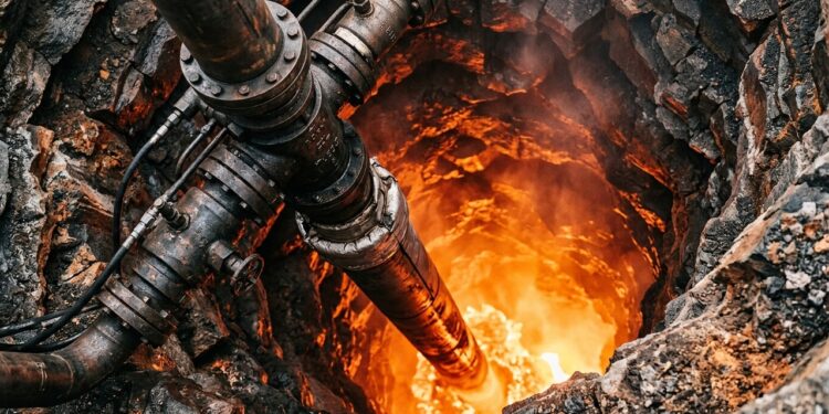 Engenheiros querem perfurar rochas acima de 400 °C para transformar a geotermia superquente em eletricidade disponível dia e noite