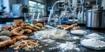 Conchas e cascas descartadas começam a virar biomateriais de conchas resistentes para embalagens e componentes industriais