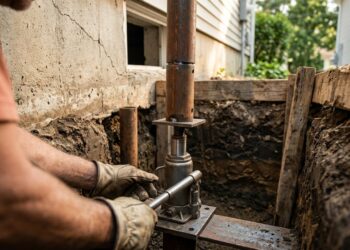Shaft hidráulico concentra os canos da casa e pode evitar quebras durante a manutenção