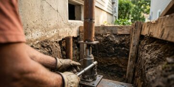 Shaft hidráulico concentra os canos da casa e pode evitar quebras durante a manutenção