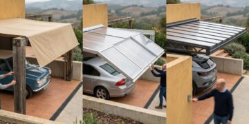 Quanto custa colocar uma cobertura retrátil na garagem de uma casa