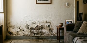 A umidade que começa no rodapé pode subir pela parede mesmo sem vazamentos