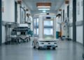 Hospitais já usam robôs autônomos para transportar medicamentos, amostras e materiais e reduzir deslocamentos das equipes