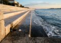 Como 35 tubos transformam ondas do mar em música em Zadar