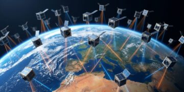 Centenas de pequenos satélites trabalham em conjunto para fotografar a Terra quase todos os dias