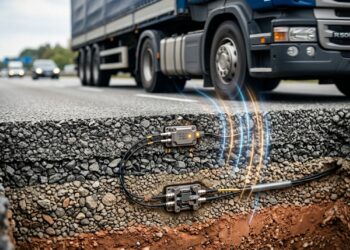 Sensores instalados em estradas podem indicar desgaste antes que grandes buracos apareçam