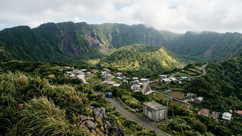 Como Aogashima usa calor vulcânico no cotidiano