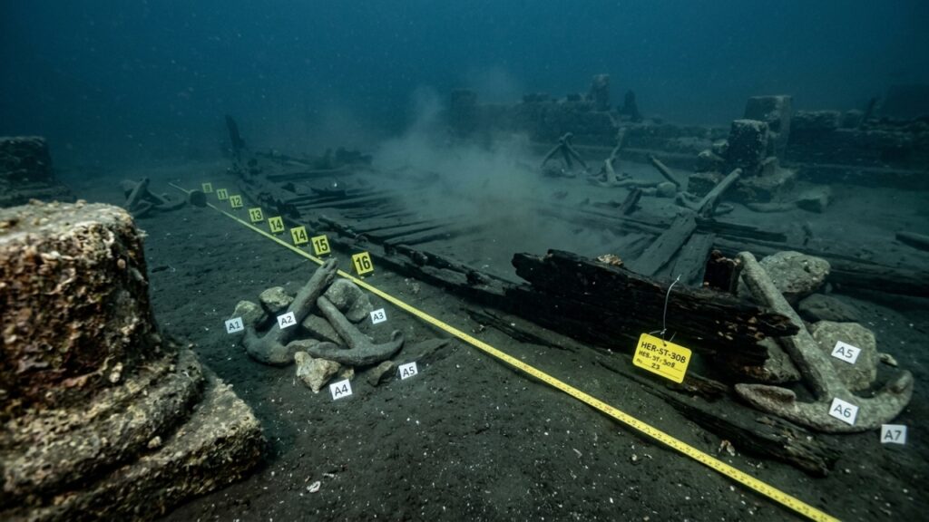 Cidade egípcia submersa de Thonis-Heracleion