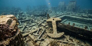 Cidade egípcia submersa de Thonis-Heracleion