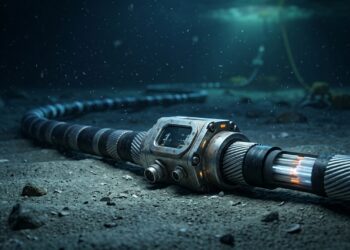 Cabos submarinos deixam de apenas transmitir dados e passam a medir o comportamento do mar profundo