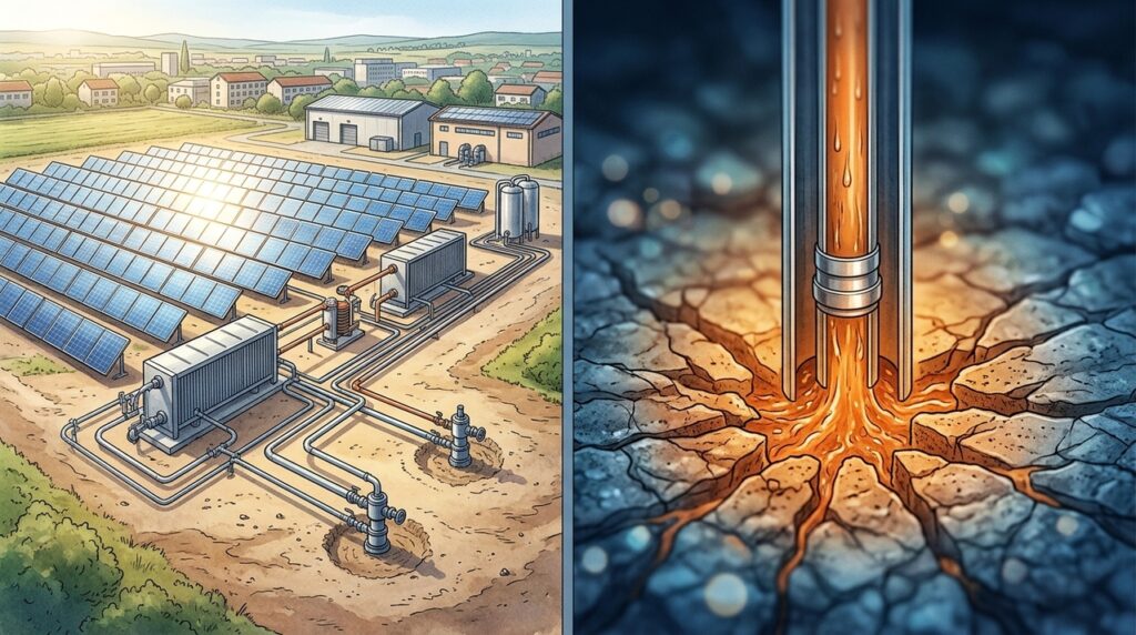 Túneis subterrâneos começam a armazenar calor durante o verão para aquecer edifícios meses depois, quando chega o inverno