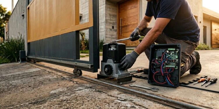 Custo para automatizar ou substituir um portão residencial em 2026
