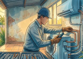 Técnico em refrigeração trabalha com máquinas que mantêm casas, mercados e hospitais funcionando