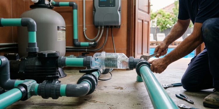 Custo e adaptação da piscina para eletrólise salina