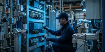 Técnico em automação industrial programa máquinas que fazem parte das fábricas modernas