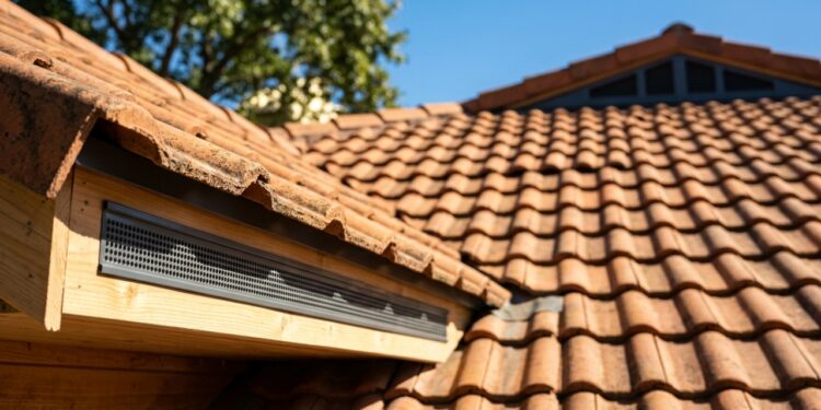 Ventilação do telhado controla calor e umidade sob a cobertura