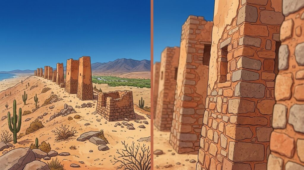 Com 13 torres no deserto peruano, Chankillo transformou pedra e horizonte em calendário solar