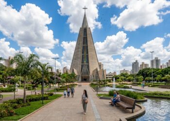 Referência nacional em saneamento e arquitetura sacra imponente: este município planejado lidera rankings de qualidade de vida