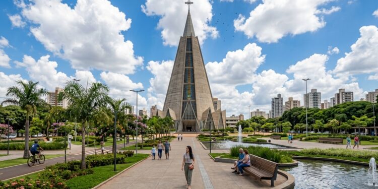 Referência nacional em saneamento e arquitetura sacra imponente: este município planejado lidera rankings de qualidade de vida