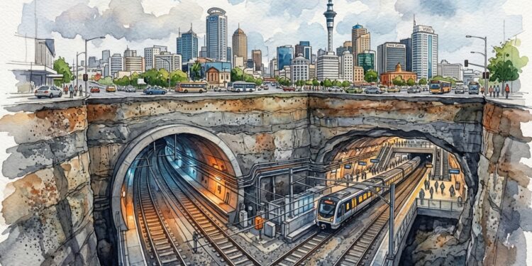 City Rail Link transforma a rede ferroviária de Auckland