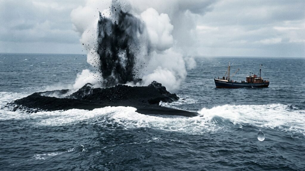 Surtsey, a ilha que nasceu de um vulcão submarino