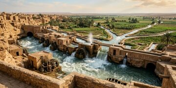 Como os canais de Shushtar irrigaram 40 mil hectares