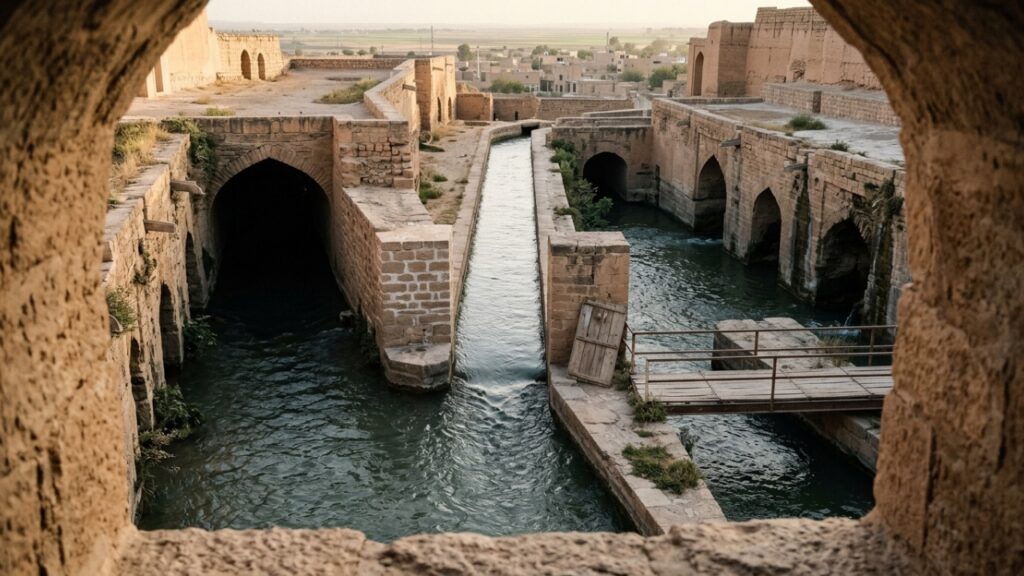 Como os canais de Shushtar irrigaram 40 mil hectares