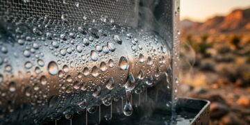 A torre que captura água do ar já abastece comunidades onde a chuva é rara e os rios quase não existem