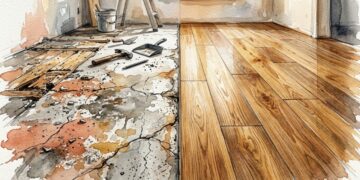 O piso pode estufar mesmo depois de instalado e a causa pode estar escondida na obra